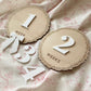 Baby Weekly Milestone Photo Markers