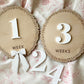 Baby Weekly Milestone Photo Markers