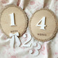 Baby Weekly Milestone Photo Markers