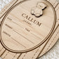 Personalized Baby Birth Stat Keepsake Sign