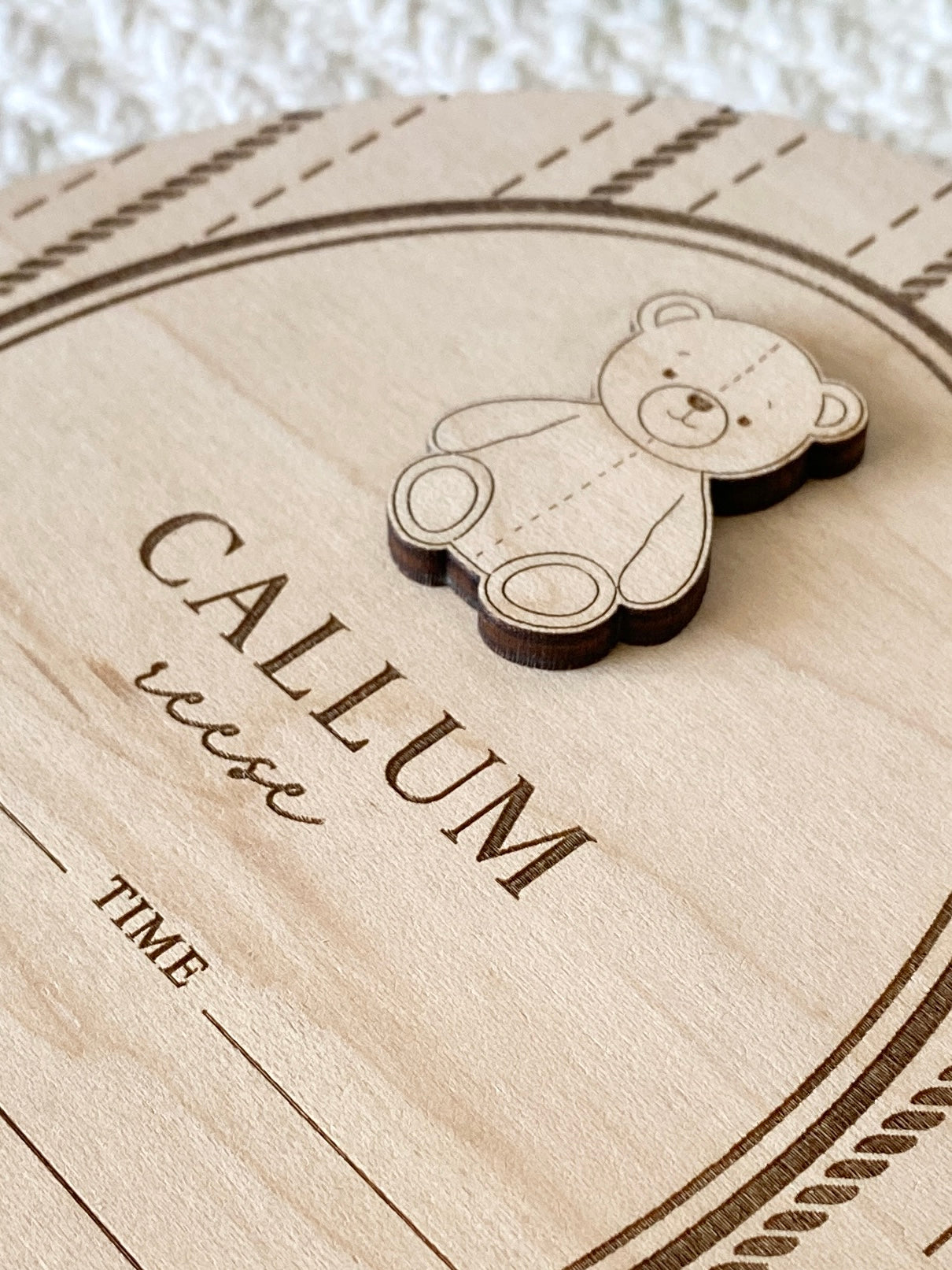 Personalized Baby Birth Stat Keepsake Sign