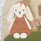Personalized Girl Bunny Birthday Cake Topper