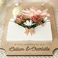 Personalized Flower & Note Holder for Mom or Grandma | Kids Keepsake Gift