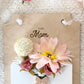 Personalized Flower & Note Holder for Mom or Grandma | Kids Keepsake Gift