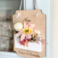 Personalized Flower & Note Holder for Mom or Grandma | Kids Keepsake Gift