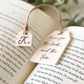 Book Club Tea Tag Bookmark + Mini-Charm