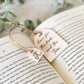 Book Club Tea Tag Bookmark + Mini-Charm