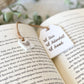 Book Club Tea Tag Bookmark + Mini-Charm
