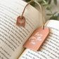 Book Club Tea Tag Bookmark + Mini-Charm