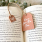 Book Club Tea Tag Bookmark + Mini-Charm