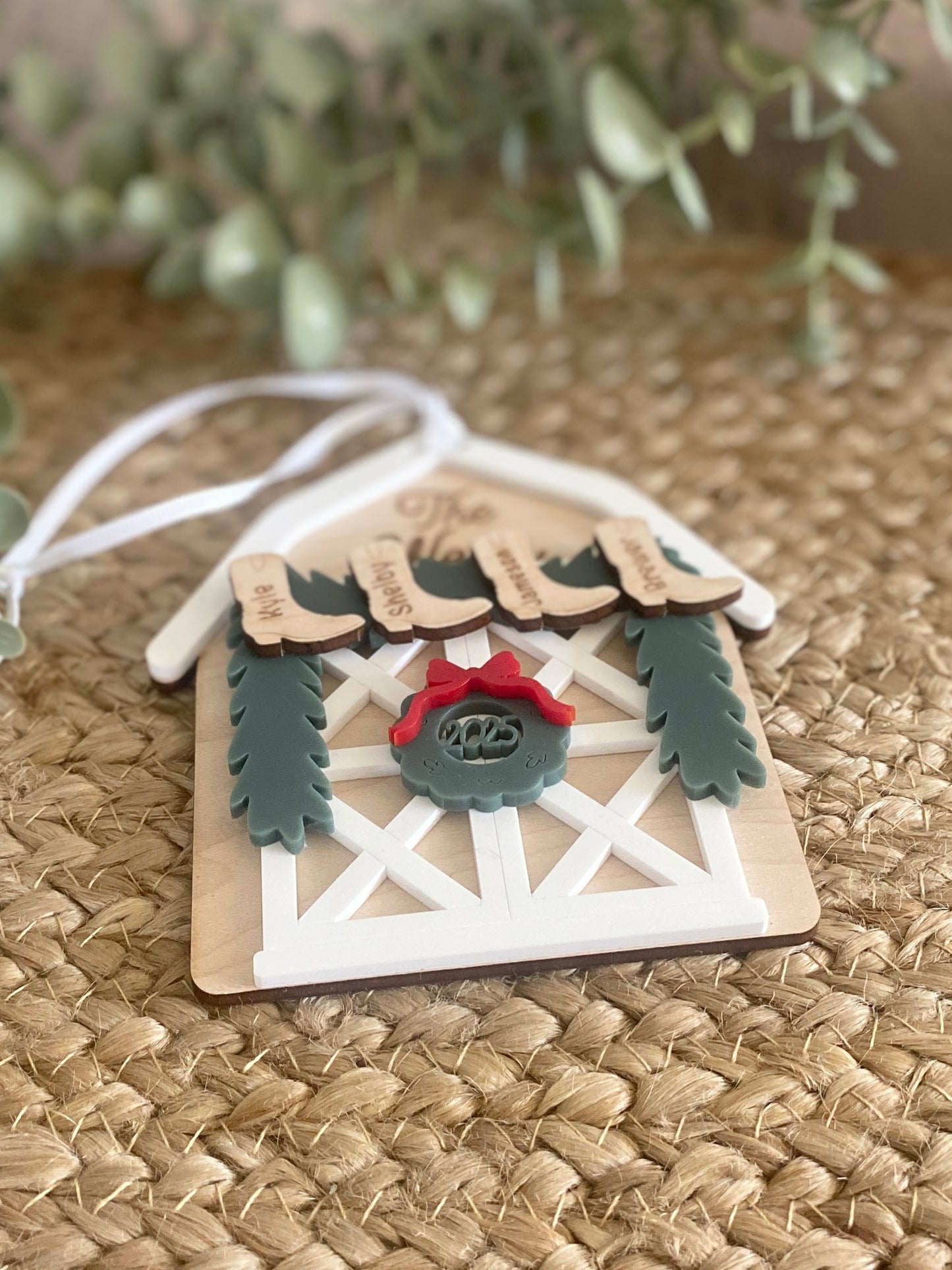 The Christmas Barn Ornament