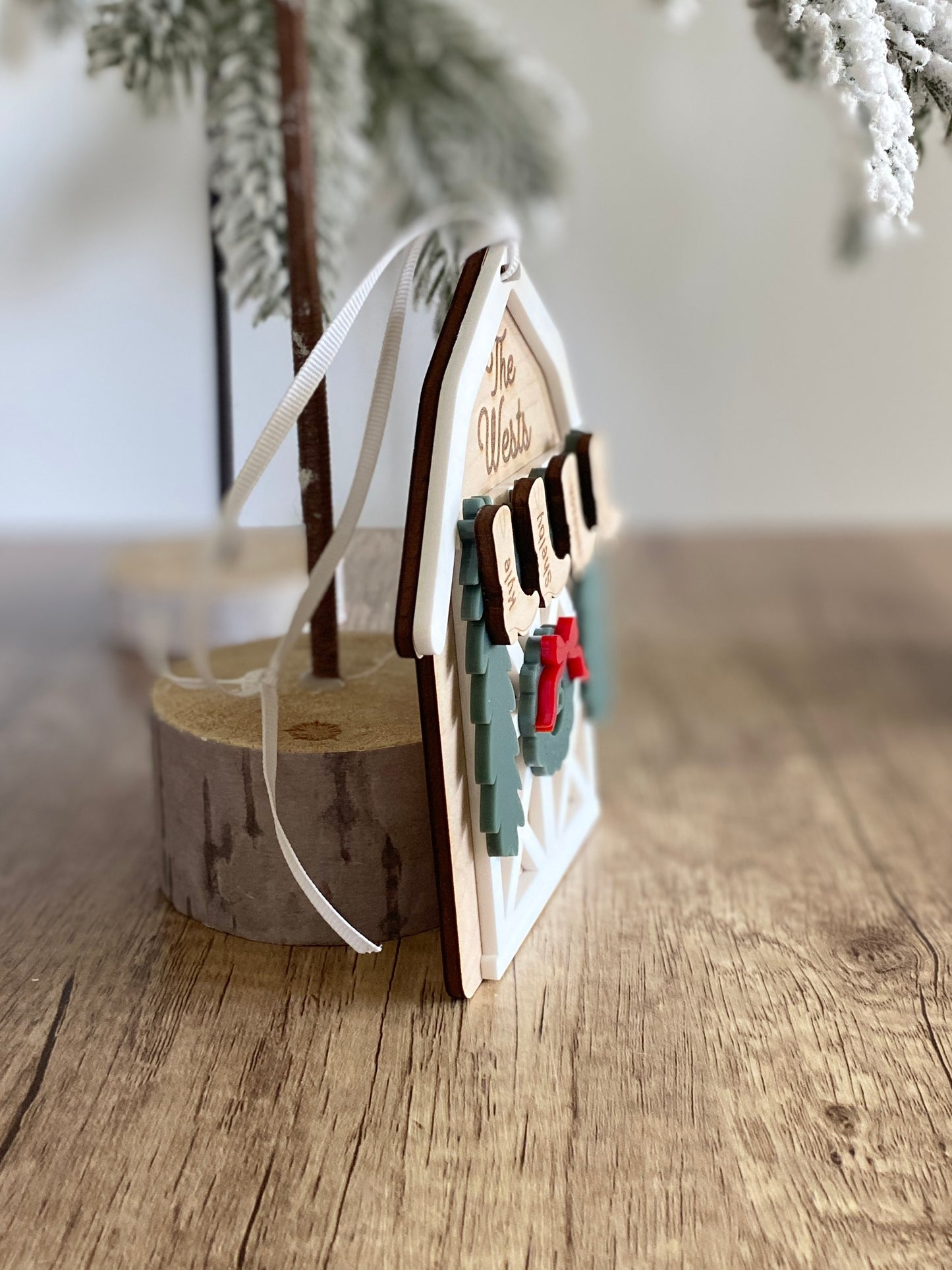 The Christmas Barn Ornament