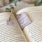Book Club Tea Tag Bookmark + Mini-Charm