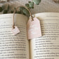 Book Club Tea Tag Bookmark + Mini-Charm