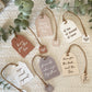 Book Club Tea Tag Bookmark + Mini-Charm