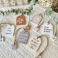 Book Club Tea Tag Bookmark + Mini-Charm