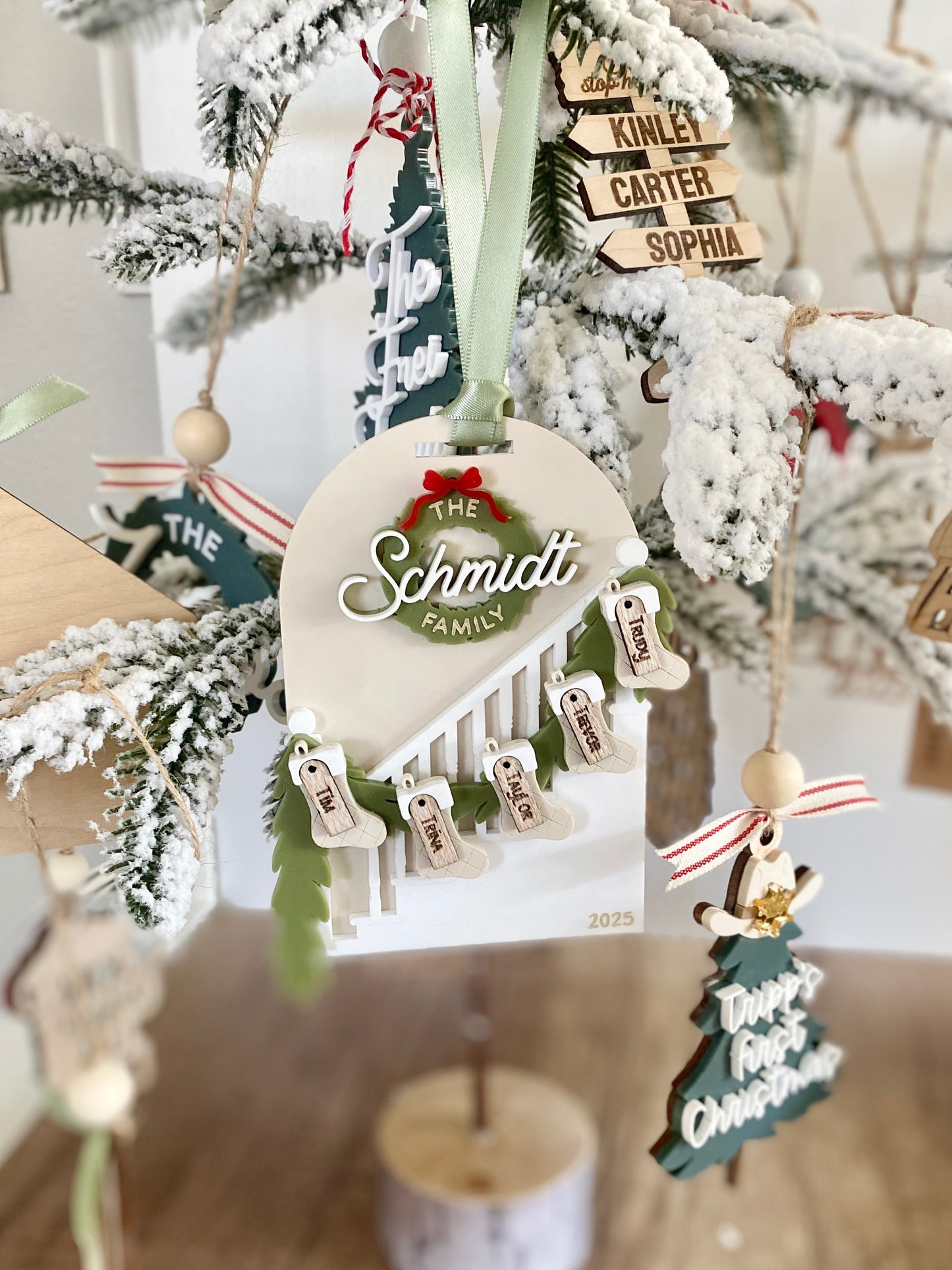 The Christmas Staircase Ornament