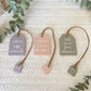 Mother's Day Tea Tag Bookmark + Mini-Charm | Gift for Mom or Grandma