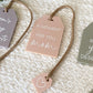 Mother's Day Tea Tag Bookmark + Mini-Charm | Gift for Mom or Grandma