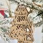 Groovy Family Christmas Tree Ornament
