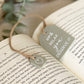 Mother's Day Tea Tag Bookmark + Mini-Charm | Gift for Mom or Grandma
