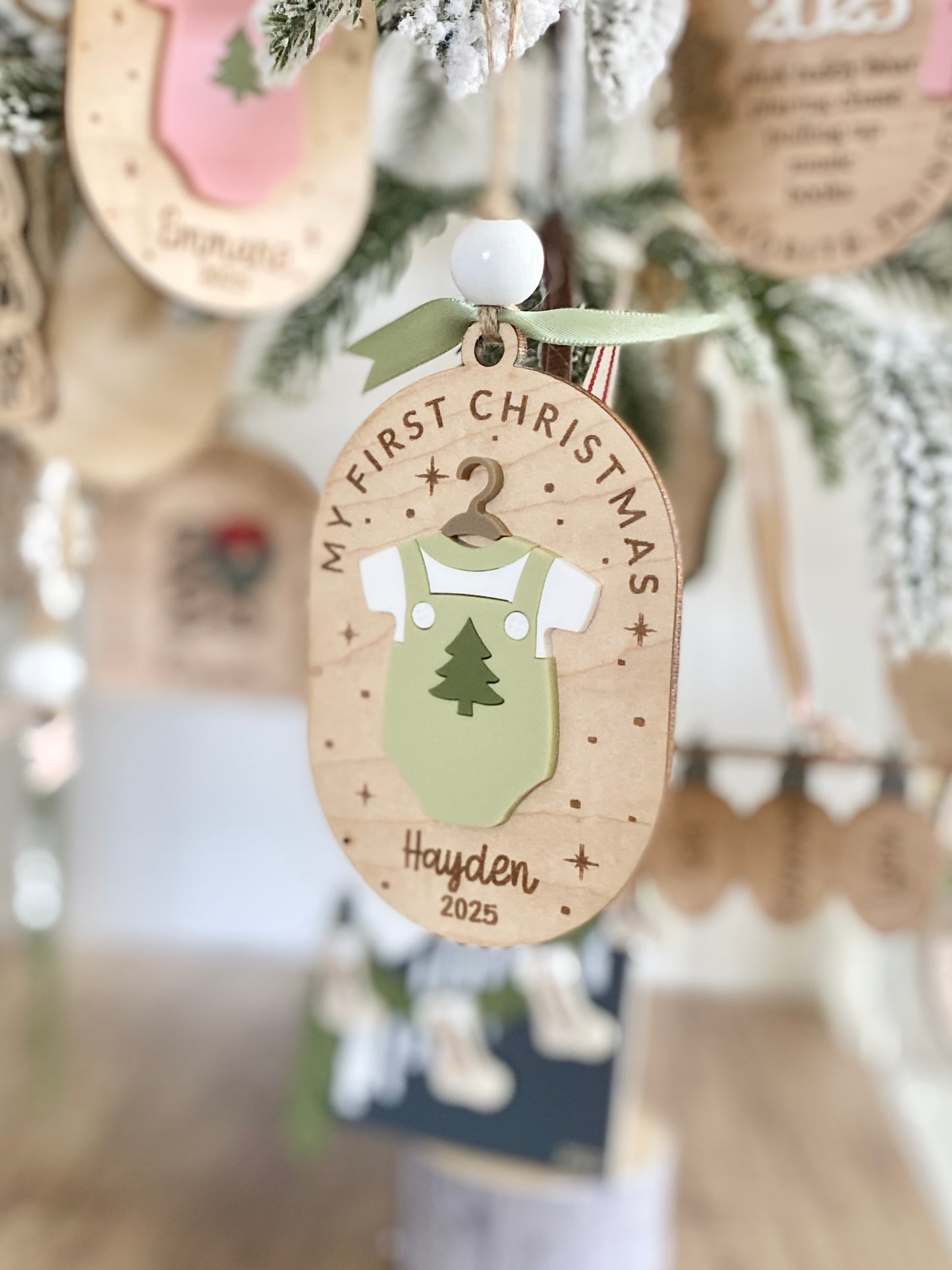 Little Tree & Me First Christmas Ornament