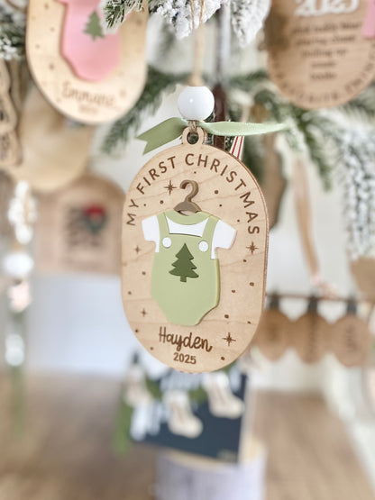 Little Tree & Me First Christmas Ornament