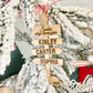 Santa Stop Here Ornament/Sign