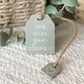 Mother's Day Tea Tag Bookmark + Mini-Charm | Gift for Mom or Grandma