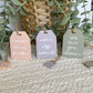 Mother's Day Tea Tag Bookmark + Mini-Charm | Gift for Mom or Grandma