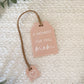 Mother's Day Tea Tag Bookmark + Mini-Charm | Gift for Mom or Grandma