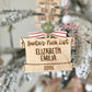 Santa’s Nice List Scroll Ornament