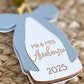 A Toast To Forever - First Christmas Ornament