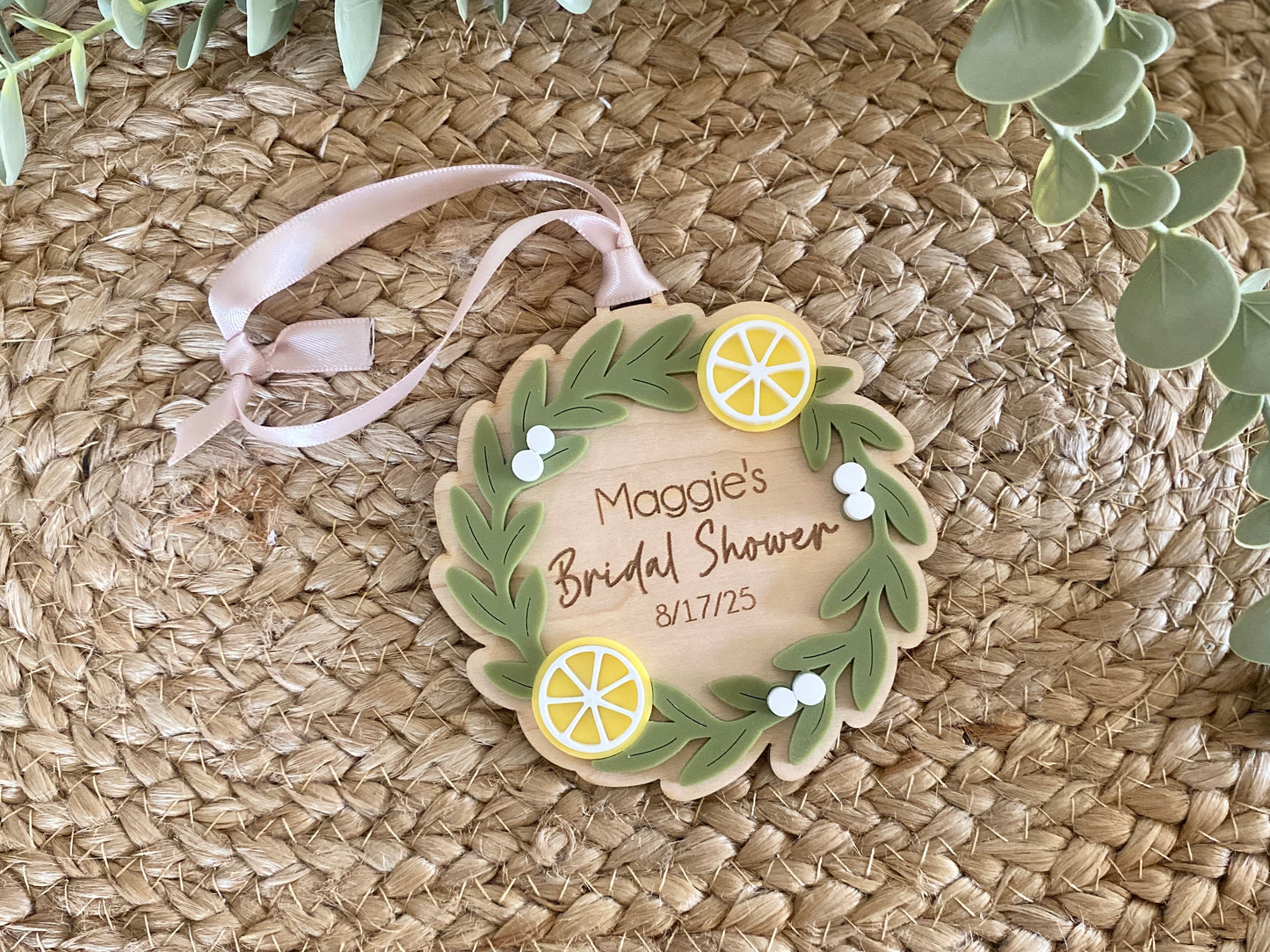 Citrus Holiday Wreath