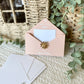 Personalized Envelope Magnet for Mom or Grandma | Kids Note & Flower Holder Keepsake