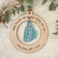 Mom or Grandma Gift Ornament | “Thanks for Always Filling My Cup” | Wood & Acrylic Charm