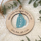 Mom or Grandma Gift Ornament | “Thanks for Always Filling My Cup” | Wood & Acrylic Charm