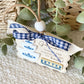 Grandma Gift Ornament or Car Charm | Personalized Style Keepsake | Wood & Acrylic
