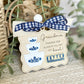 Grandma Gift Ornament or Car Charm | Personalized Style Keepsake | Wood & Acrylic