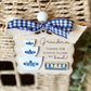 Grandma Gift Ornament or Car Charm | Personalized Style Keepsake | Wood & Acrylic