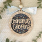 Personalized Mom or Grandma’s Chickens Ornament | Custom Chicken Lover Gift | Wood & Acrylic Keepsake