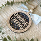 Personalized Mom or Grandma’s Chickens Ornament | Custom Chicken Lover Gift | Wood & Acrylic Keepsake