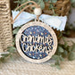 Personalized Mom or Grandma’s Chickens Ornament | Custom Chicken Lover Gift | Wood & Acrylic Keepsake