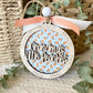 Personalized Grandma’s Little Peaches Ornament | Custom Grandma Gift | Wood & Acrylic Keepsake