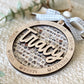 Personalized Dog Mom Ornament | Custom Pet Name Keepsake | Dog Lover Gift | Dog Walker Gift