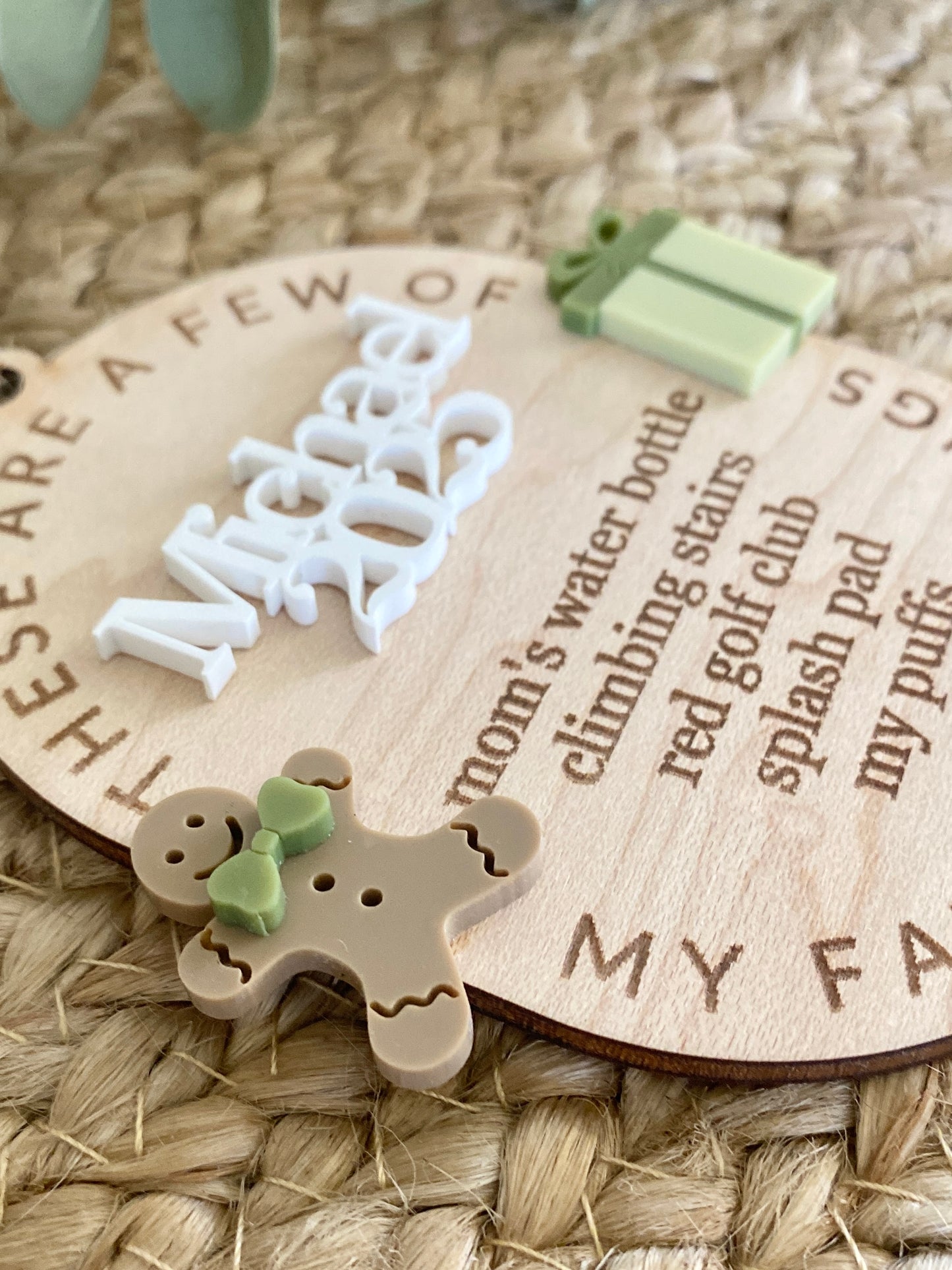 A Few Of My Favorite Things Ornament Keepsake