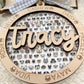 Personalized Dog Mom Ornament | Custom Pet Name Keepsake | Dog Lover Gift | Dog Walker Gift