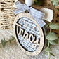 Personalized Dog Mom Ornament | Custom Pet Name Keepsake | Dog Lover Gift | Dog Walker Gift