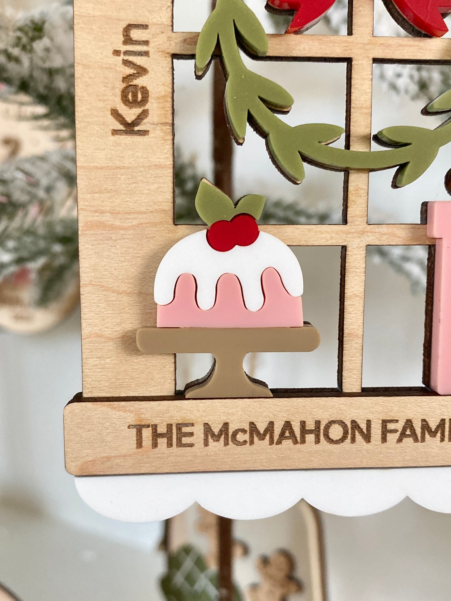 Christmas Window Keepsake Ornament