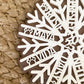 Family Names Snowflake Ornament